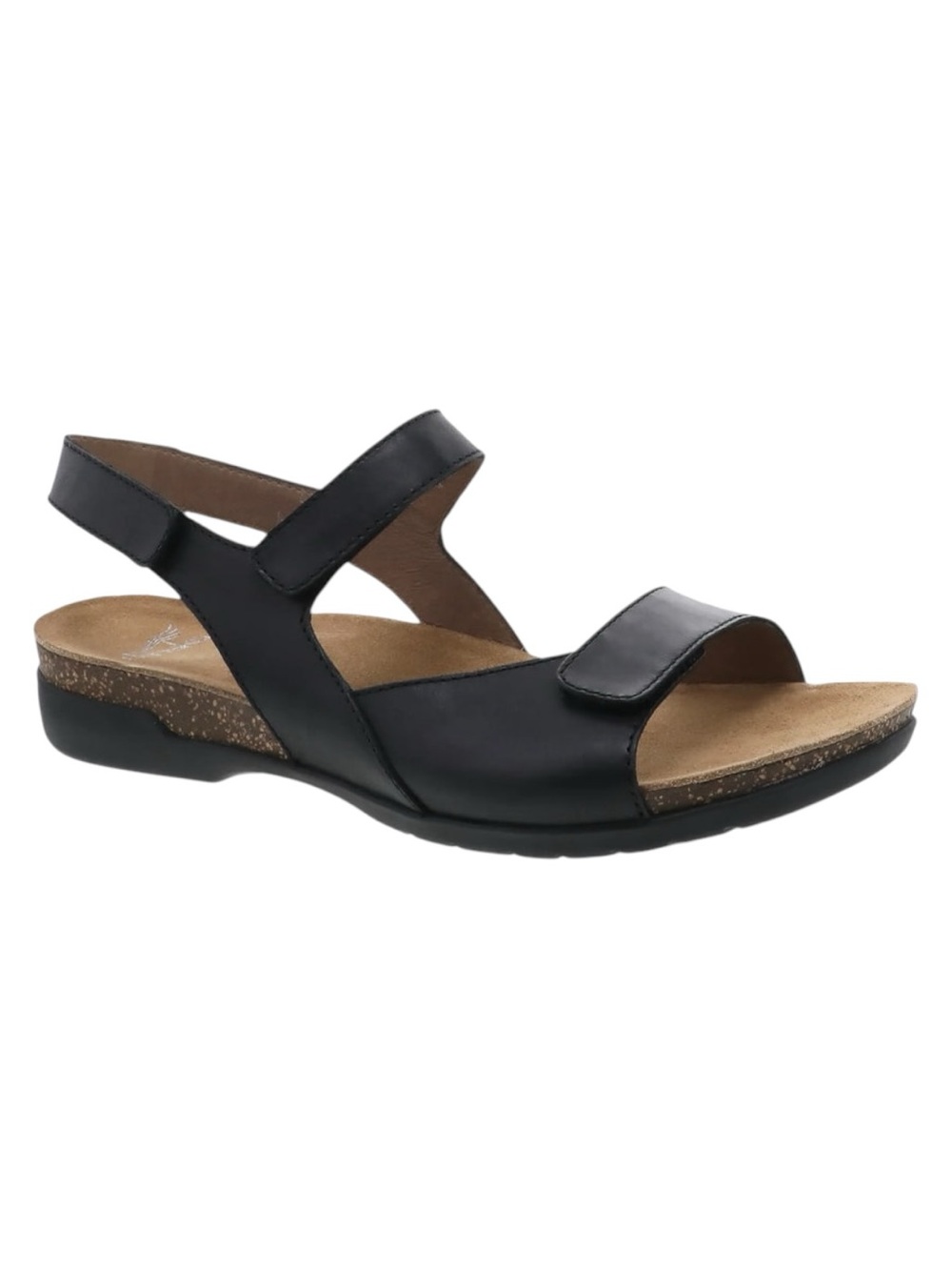 Dansko Women’s Black Ronda Cork Sandals Size 42 (EU) or 11.5 (US)